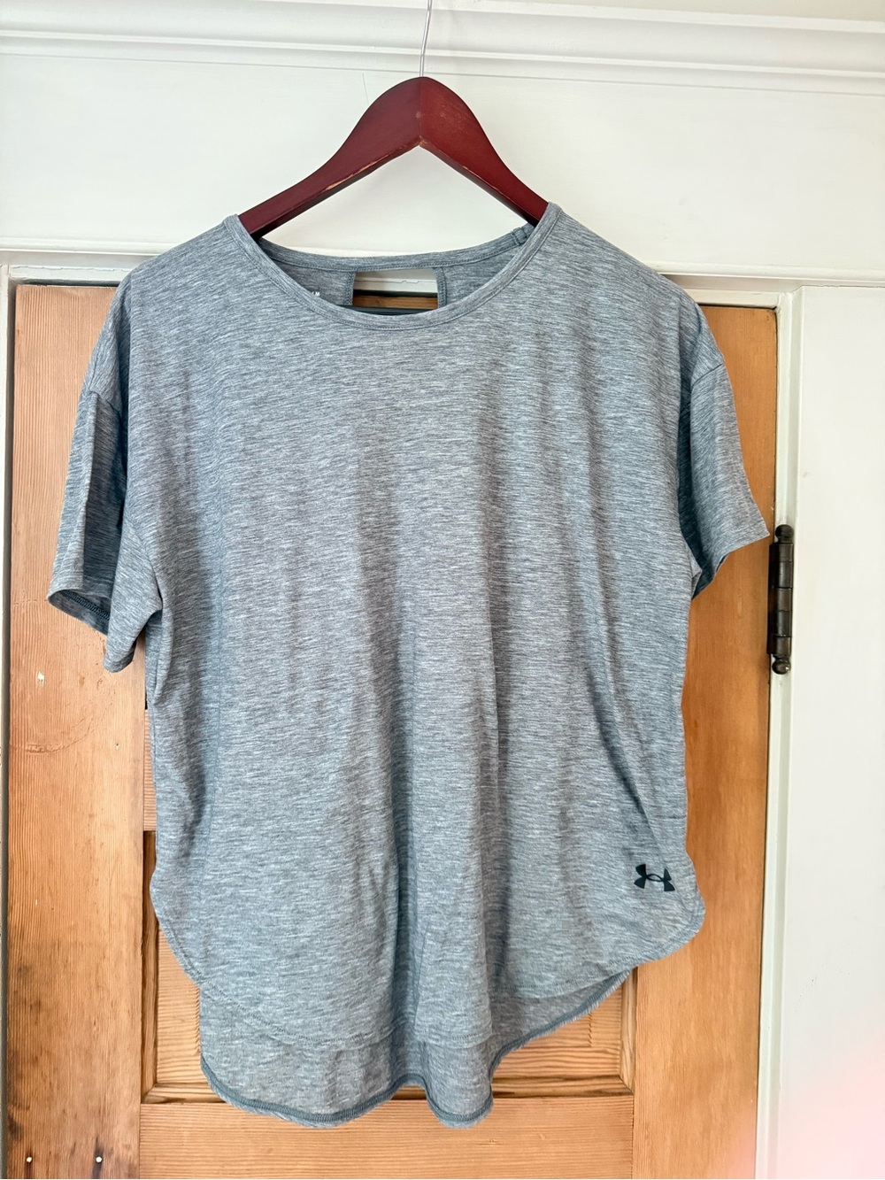 Under Armour Heather Gray Short-Sleeve Performance Tee
